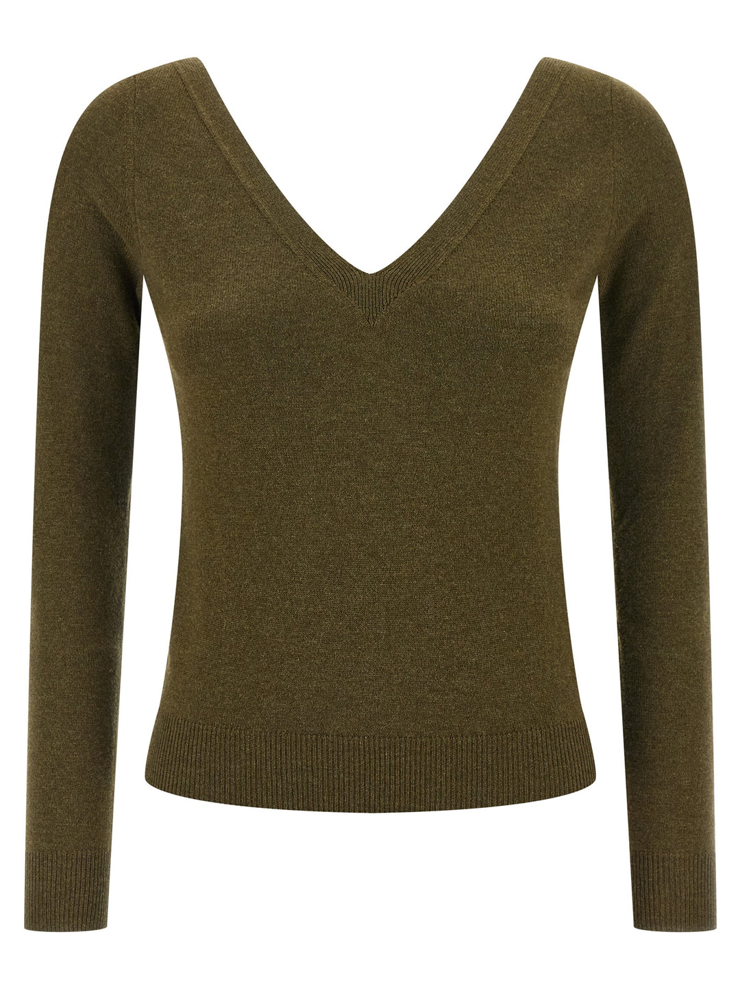 Saint Laurent Cashmere Sweater Maglioni - Verde | 1745227b79664ab5af8450cacb76eaf2a3bd998e
