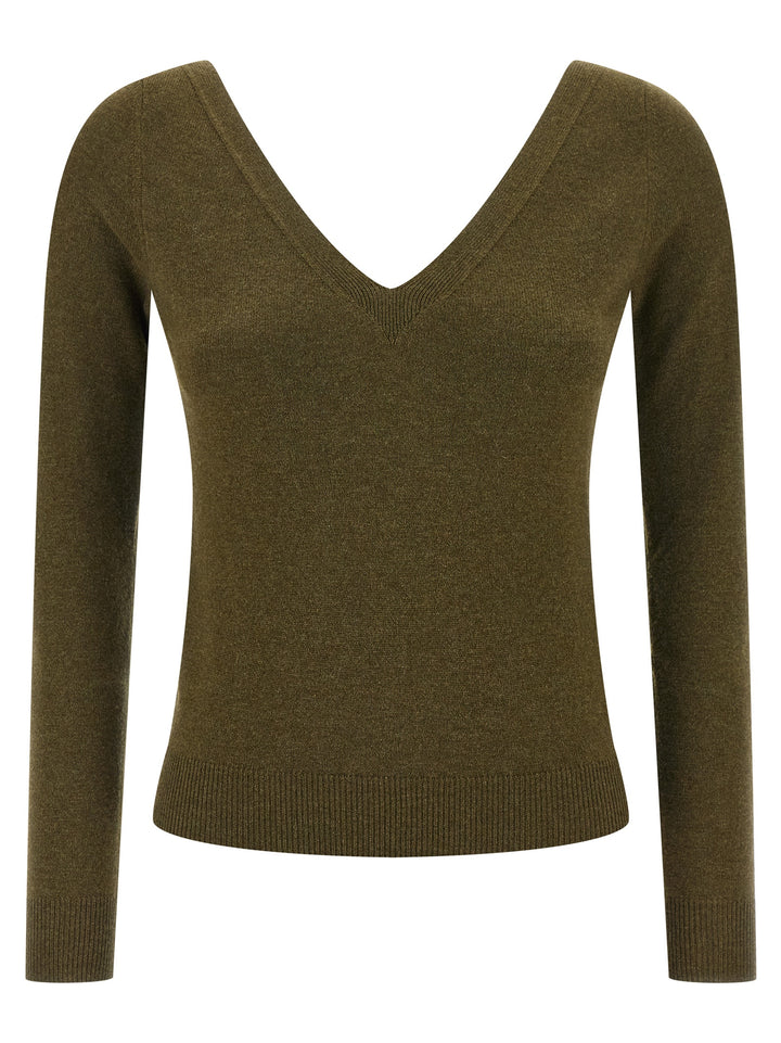Saint Laurent Cashmere Sweater Maglioni - Verde | 1745227b79664ab5af8450cacb76eaf2a3bd998e