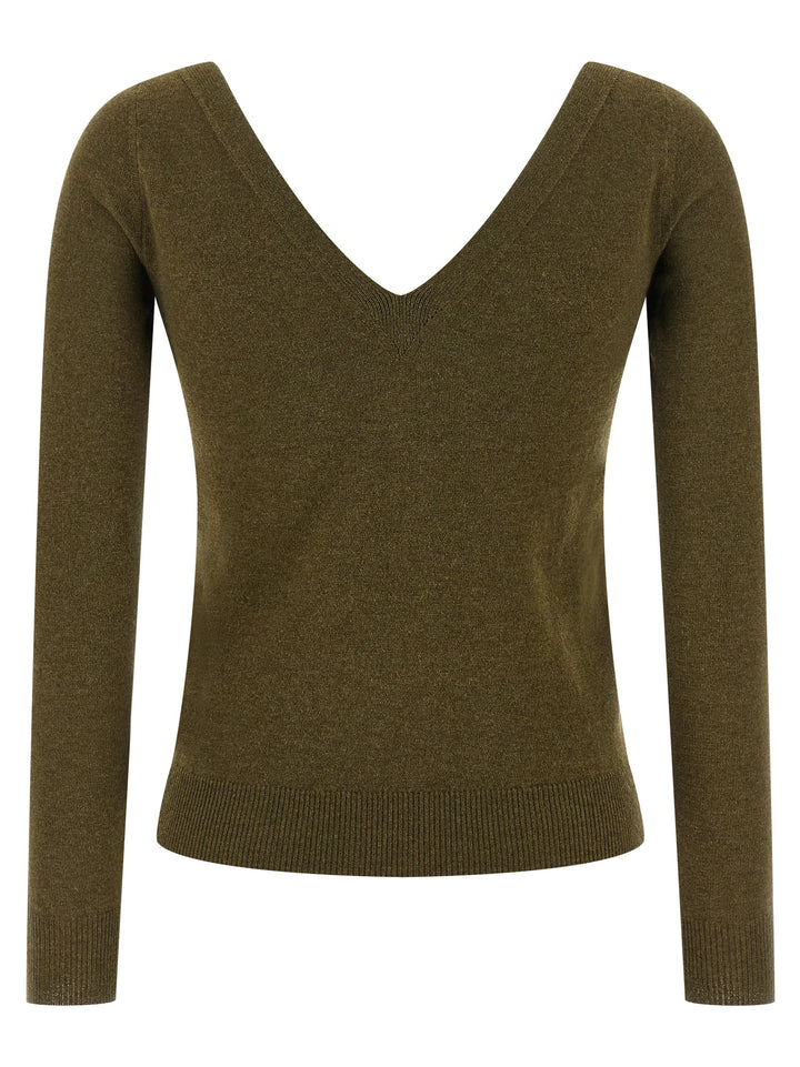 Saint Laurent Cashmere Sweater Maglioni - Verde | cbb45c5514fcda5cef1b91cc211c503489aeda74