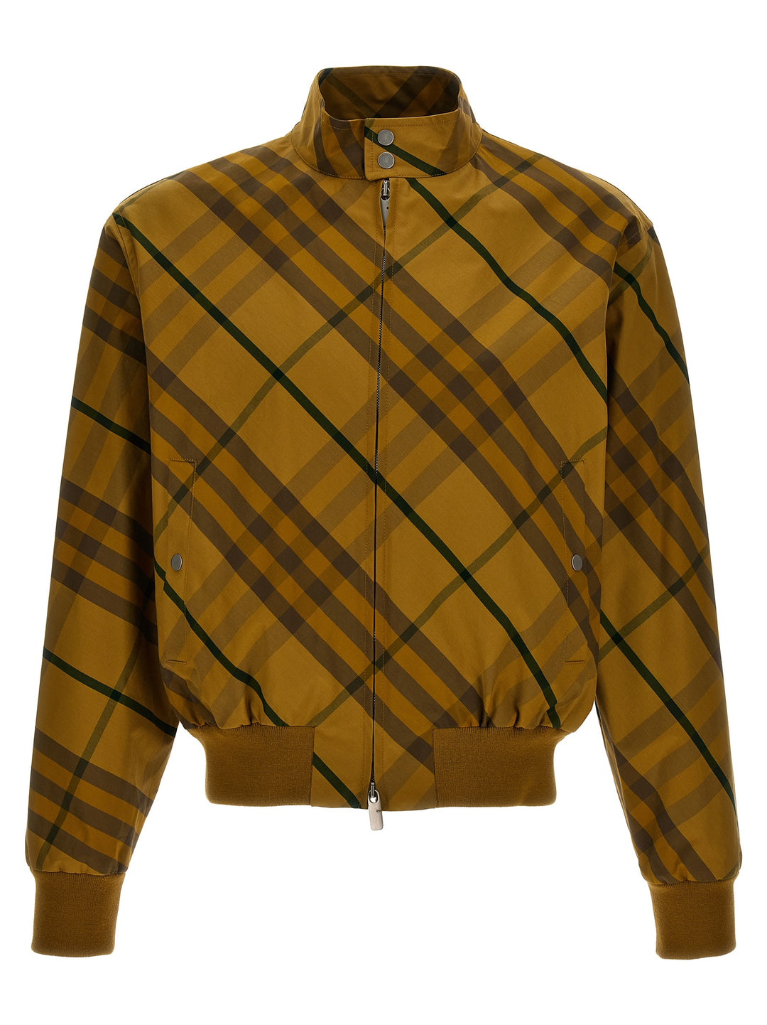 Burberry Check Print Jacket Puffer Jackets - Giallo | 9796cc3c396bb1ea24ed62a8e27f6f87daea2c4f