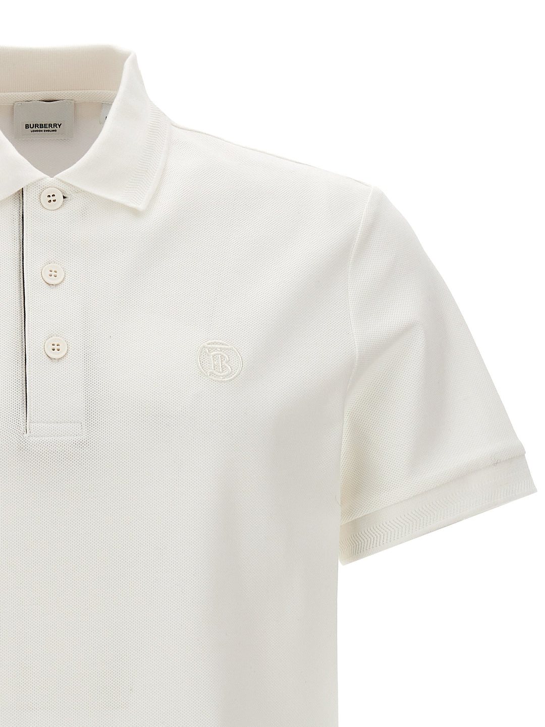 Burberry Eddie Polo - Bianco | 80187601840d4cdae2dd110dfa1ffd3dd3e20858