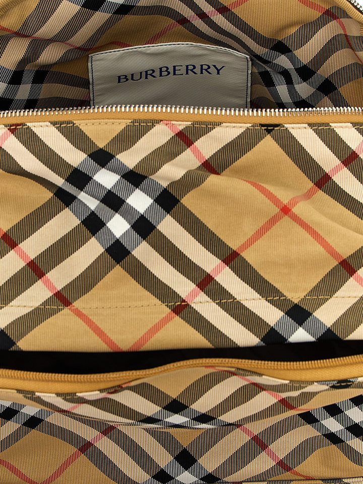 Burberry Check Backpack Zaini e Valigie - Beige | 2935bb9a410a097c416152d52317e9e53208f5f1