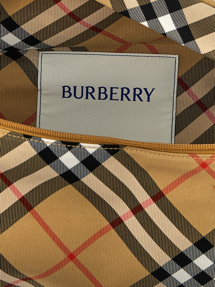 Burberry Check Waist Bag Borse a Tracolla - Beige | 5f75823bbb7f28f0a0f94c62c8f999da59247d6c