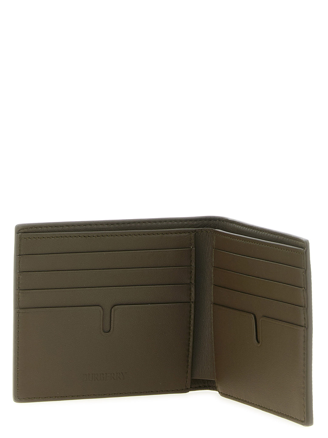 Burberry Check Wallet Portafogli - Beige | 8ee509502f2d073ca0c83617b42557cfd8856aab