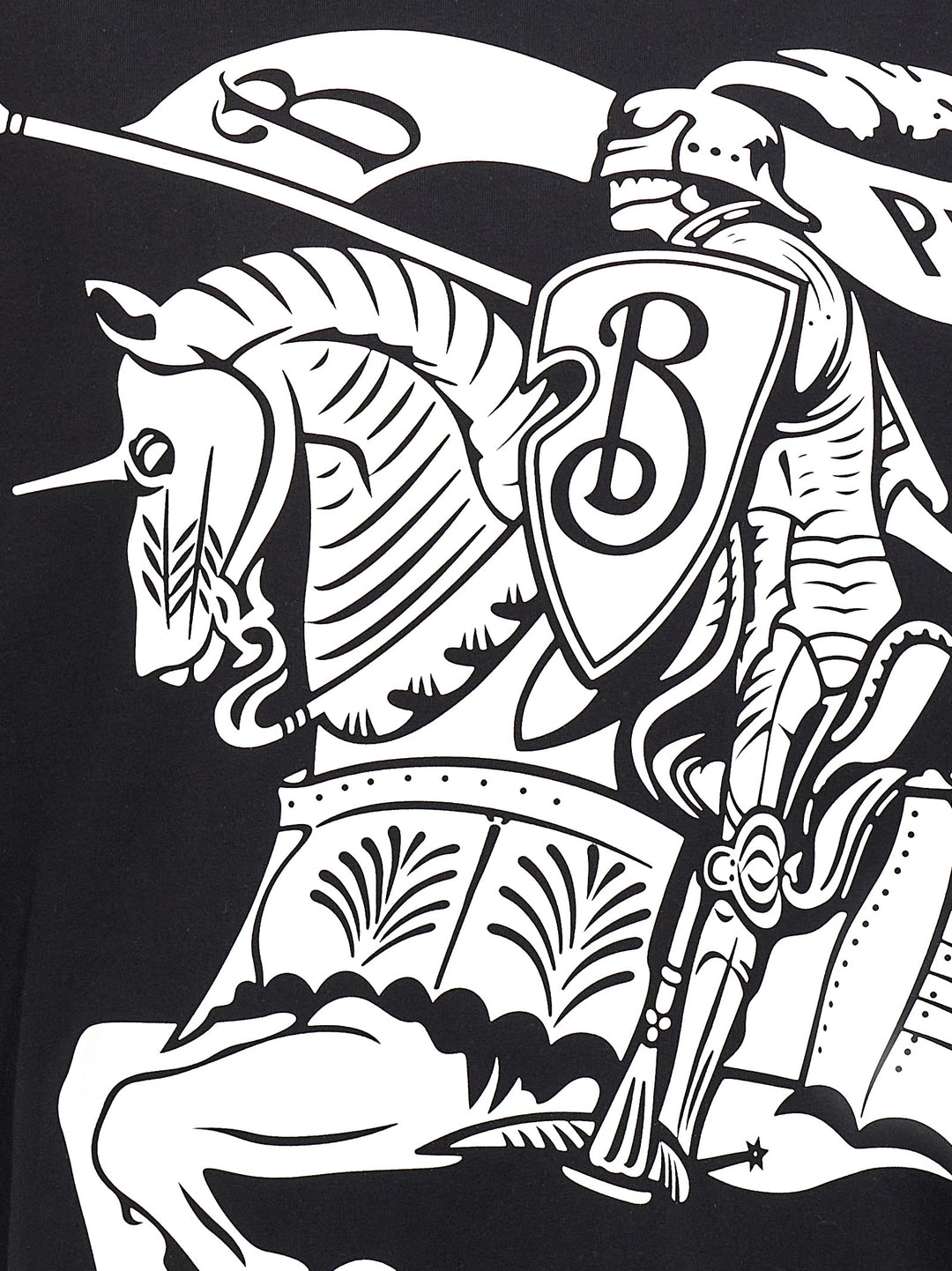 Burberry Ekd T shirt - Bianco/Nero | e30353e8cd678f91709151bb9ee36b60f01b5608