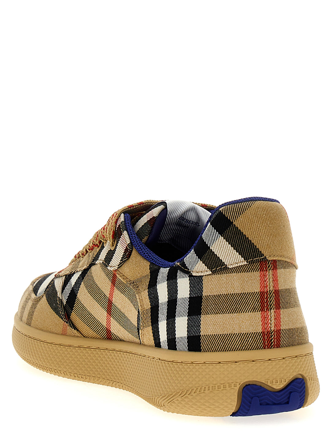 Burberry Terrace Check Sneakers - Multicolor | 0d126fda40ea57cd814d3d5080360831c8c65ef2