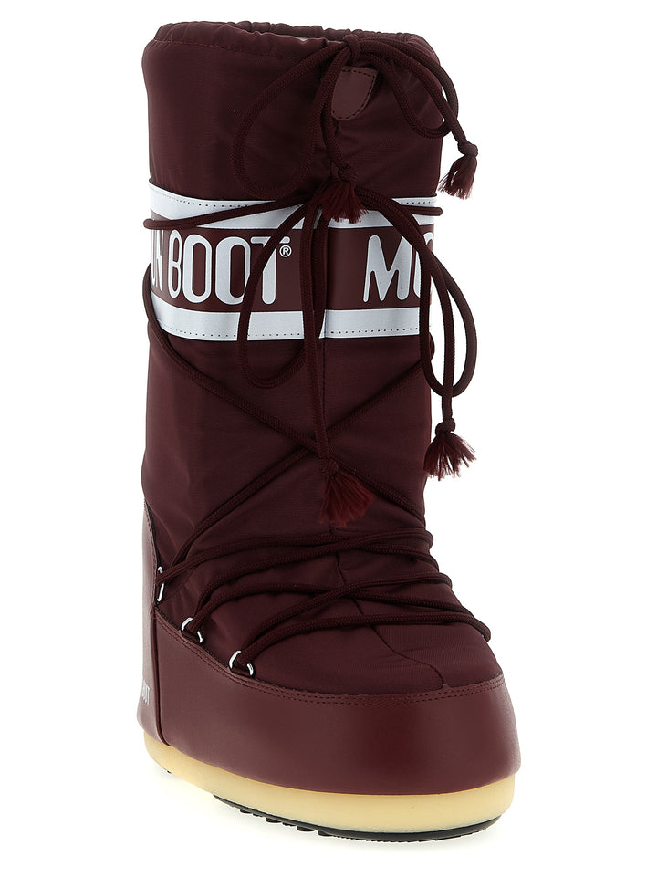 Moon Boot Icon Stivali e Stivaletti - Bordeaux | 1300cfbc3a19af03c1101f369c7894715be25b4e