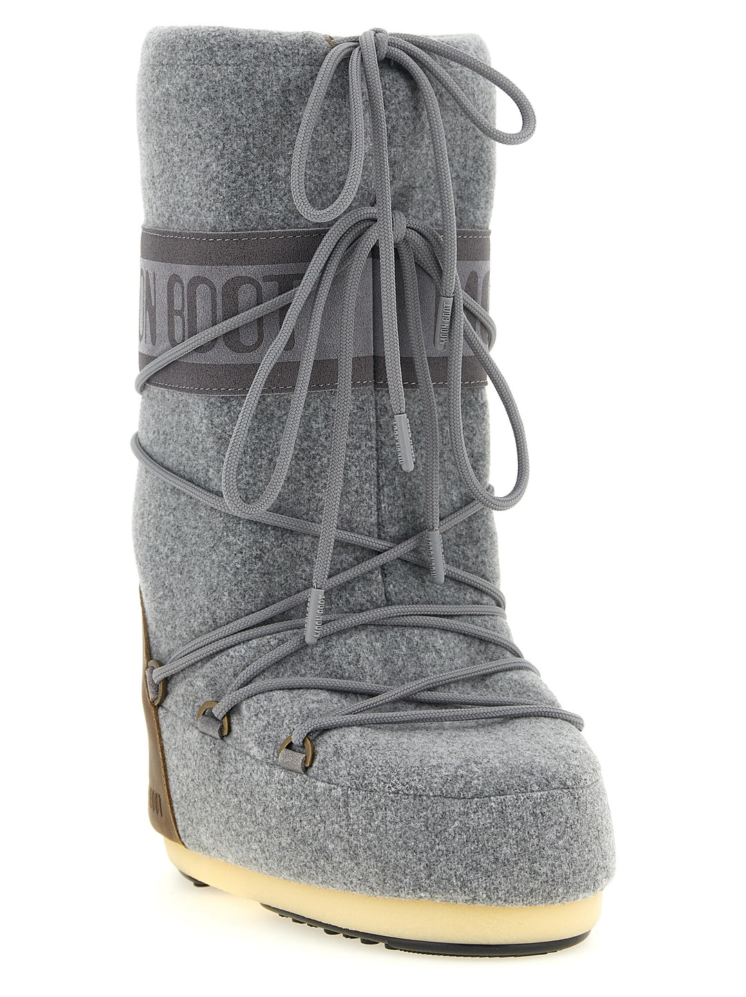 Moon Boot Icon Nubuck Felt Stivali e Stivaletti - Grigio | 8a54f46508ca440cd197655ba78c567cb9972363