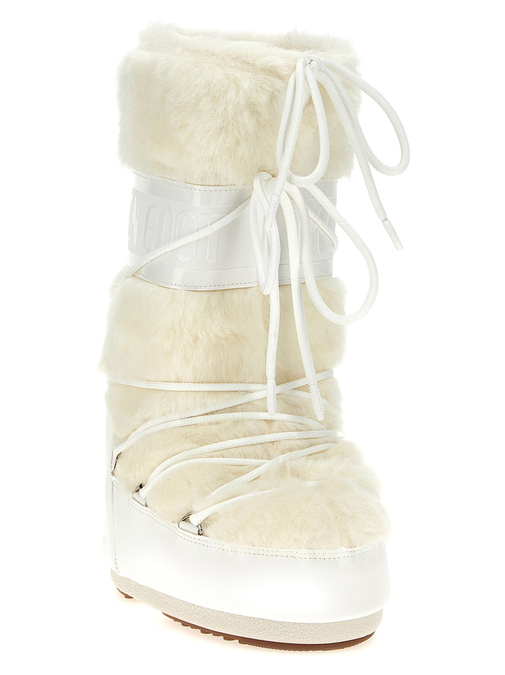 Moon Boot Icon Faux Fur Stivali e Stivaletti - Bianco | 1fbb5a72e154d2daf1bd3dcd65423af6098c9ca9