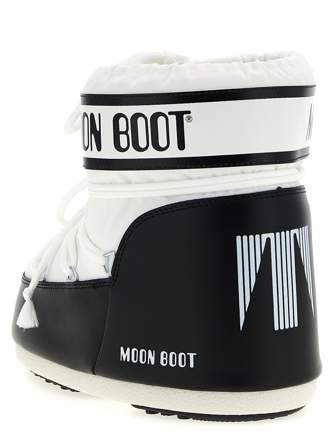 Moon Boot Icon Low Stivali e Stivaletti - Bianco/Nero | bac4a292c7d6a0af00f83cb3fdc6e9b0c3b93664
