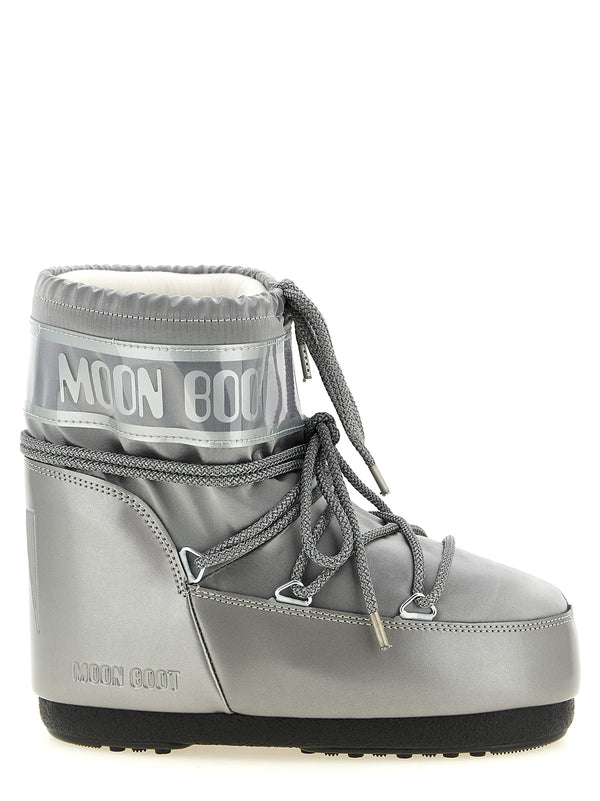 Icon Low Glance Stivali E Stivaletti Silver