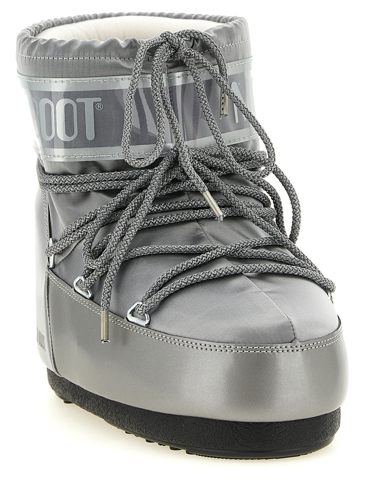 Moon Boot Icon Low Glance Stivali e Stivaletti - Silver | 9331ad351e07facdfaf00144e83ee2d52acce55d