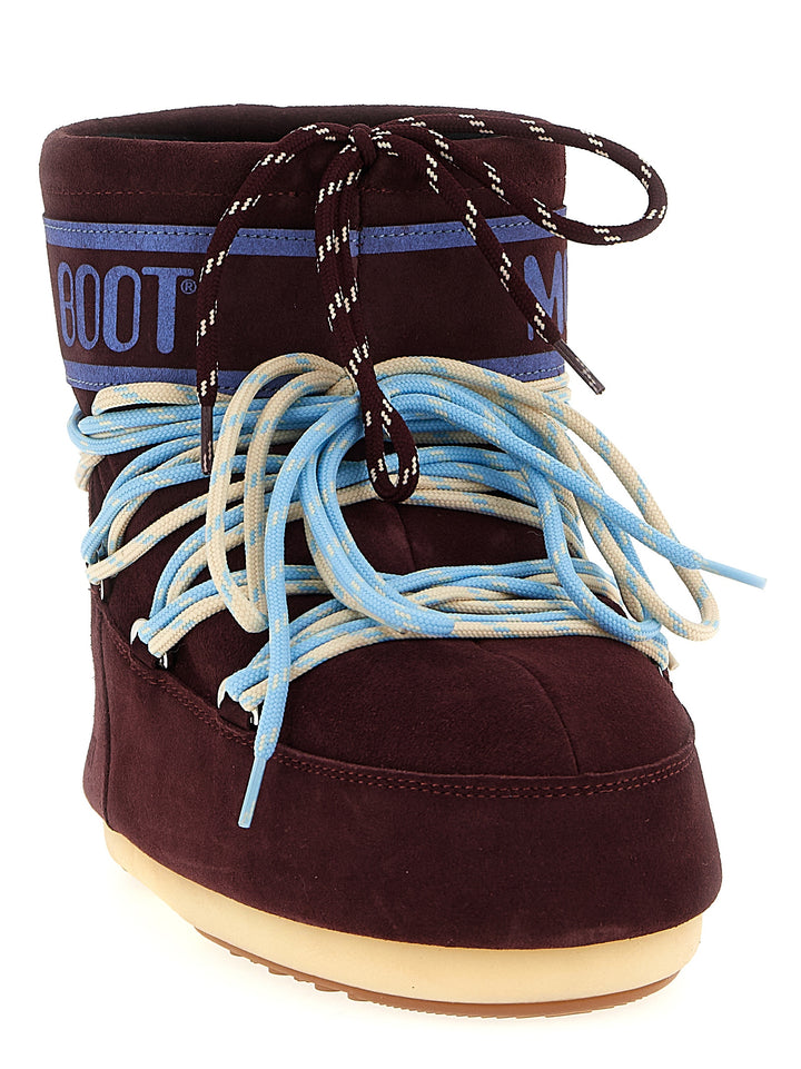 Moon Boot Icon Low Stivali e Stivaletti - Bordeaux | 0994897ca54b665bc3a46ccbc2b9ddb18674bb1a