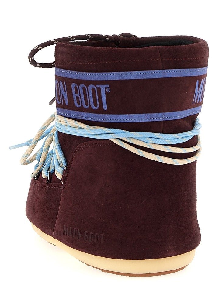 Moon Boot Icon Low Stivali e Stivaletti - Bordeaux | 25bb14605d999f414e2d37e71e33a6ccf6e715e6