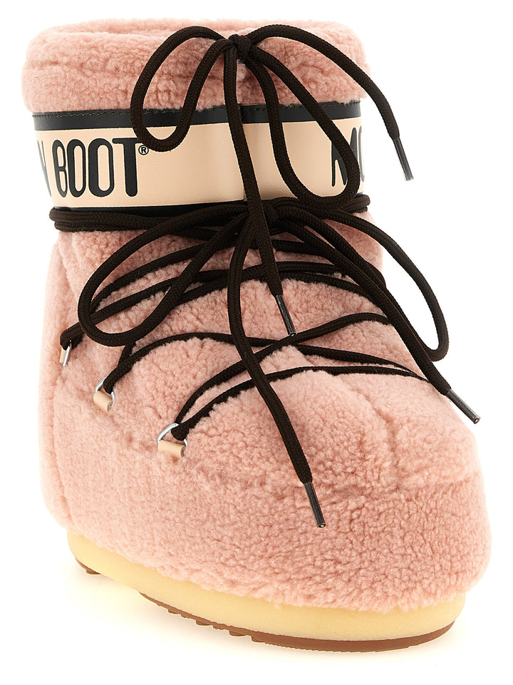 Moon Boot Icon Low Fleece Ankle Boots Stivali e Stivaletti - Rosa | 219f2fca0a46c3ea3db6e53f99d55b12e0be1632