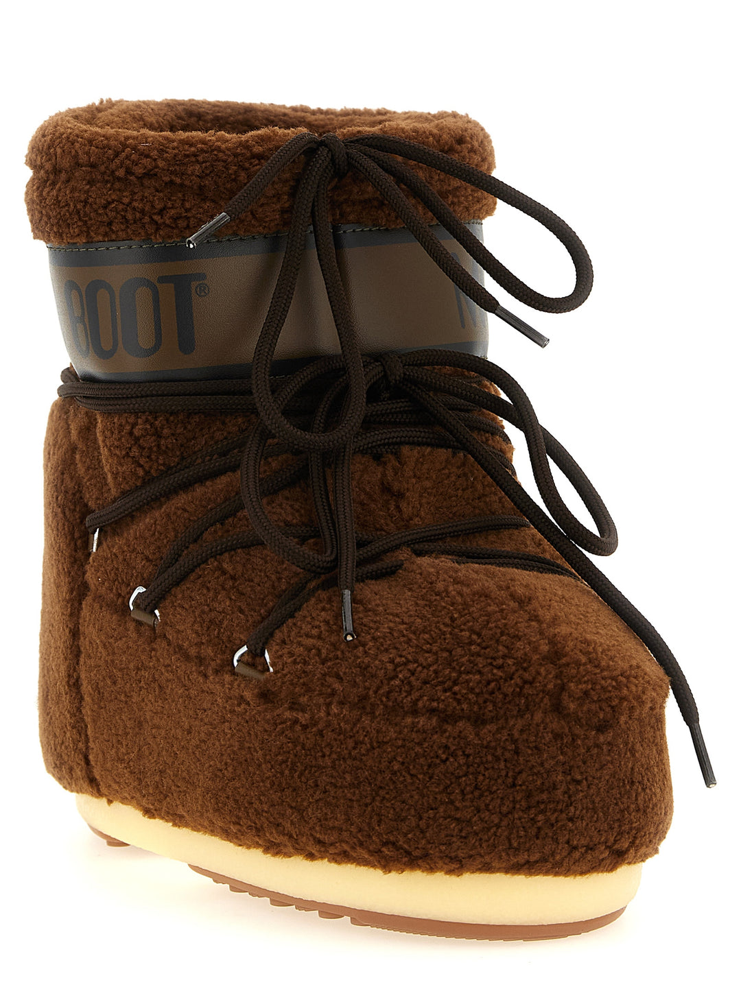 Moon Boot Icon Low Fleece Ankle Boots Stivali e Stivaletti - Marrone | 2e2655b57427c0c4615f9c1a11b28c991d49cb68