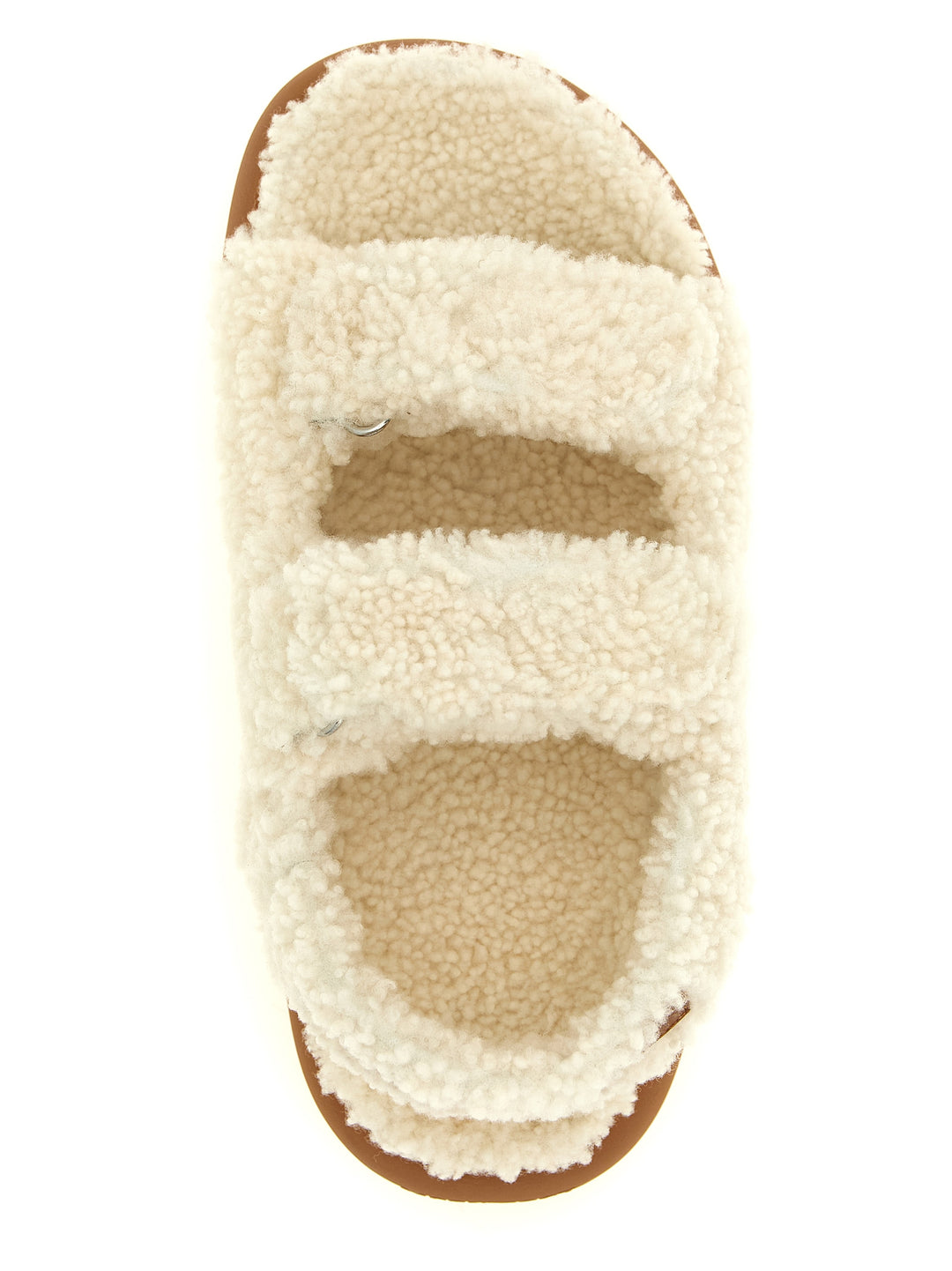 Moon Boot Shearling Sandali - Bianco | 2a6cf5e49730823d7e39cf938301ae47ae7947dd