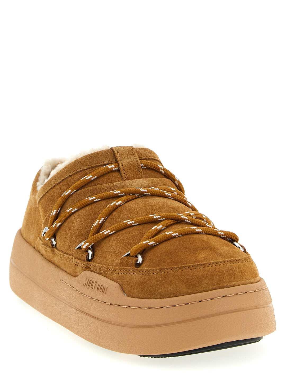 Moon Boot Park Slipper Flat shoes - Marrone | c04bc517ac564e486eaa958fa2a1683304db5385