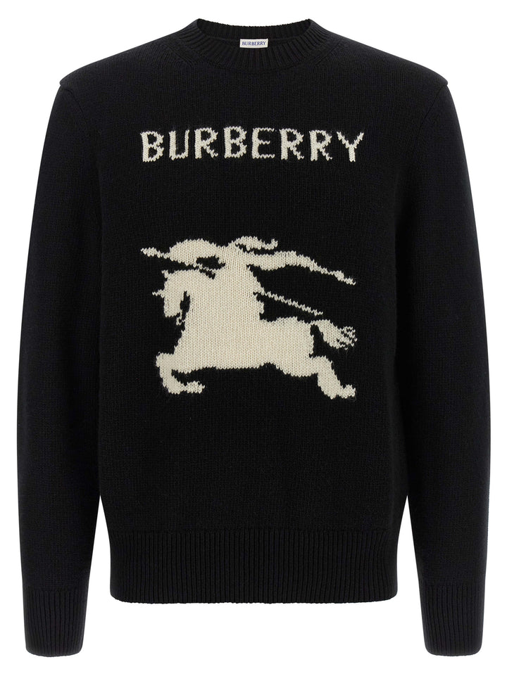 Burberry Ekd Logo Maglioni - Nero | a939de432d48862ec65505c57ec3750b571f8fe1