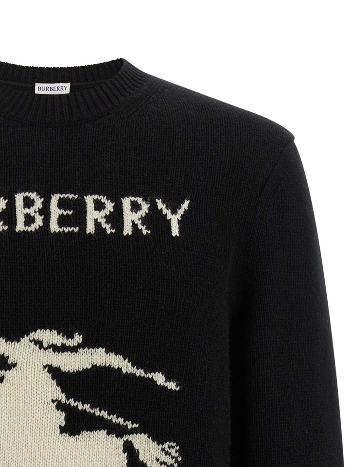 Burberry Ekd Logo Maglioni - Nero | c8759ffe46aba424c29c625f2340434a91531016