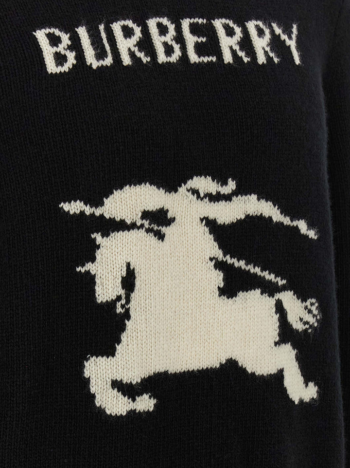 Burberry Ekd Logo Maglioni - Nero | 951df1a7742622cc18eddc89993ee126afd4597c