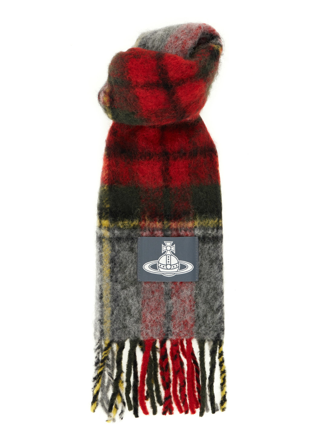Vivienne Westwood Chunky Tartan Sciarpe - Multicolor | a7ee2a3ff9fddb0d7b081ea881f59ac9078f96ec