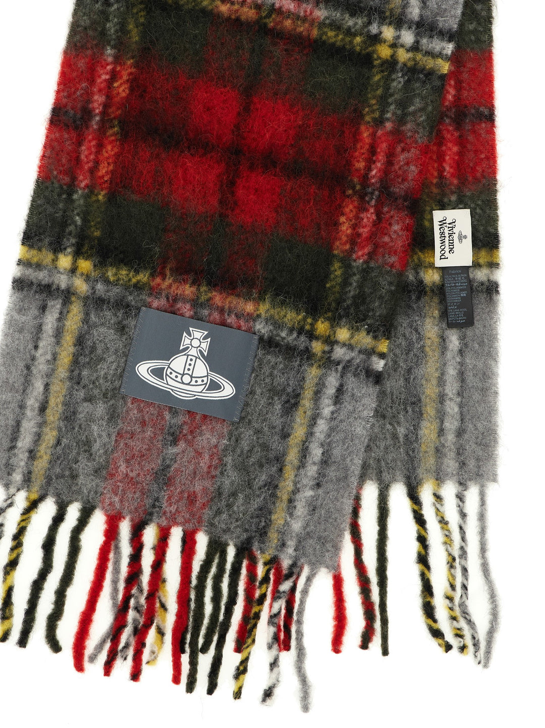 Vivienne Westwood Chunky Tartan Sciarpe - Multicolor | b961900b2845841dc9badee265bcec028eb4f3db