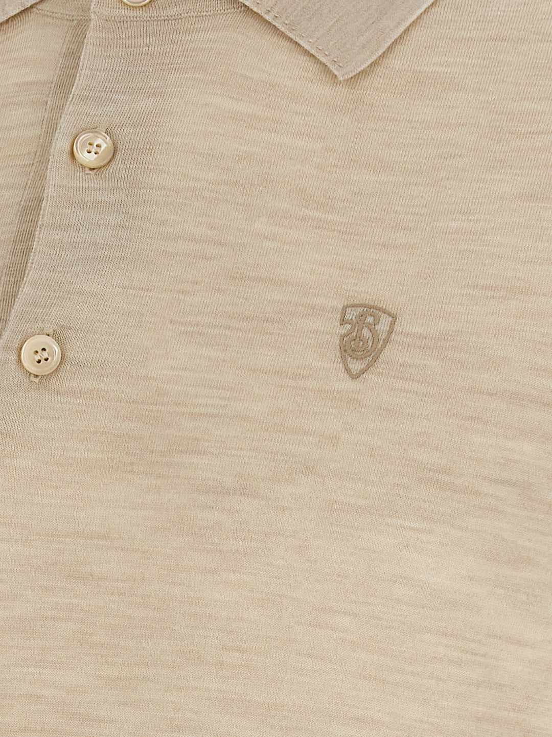 Burberry Wool  Shirt Polo - Beige | 84bd81497d331f10ed7a5b9a83fbbede31e19fdf