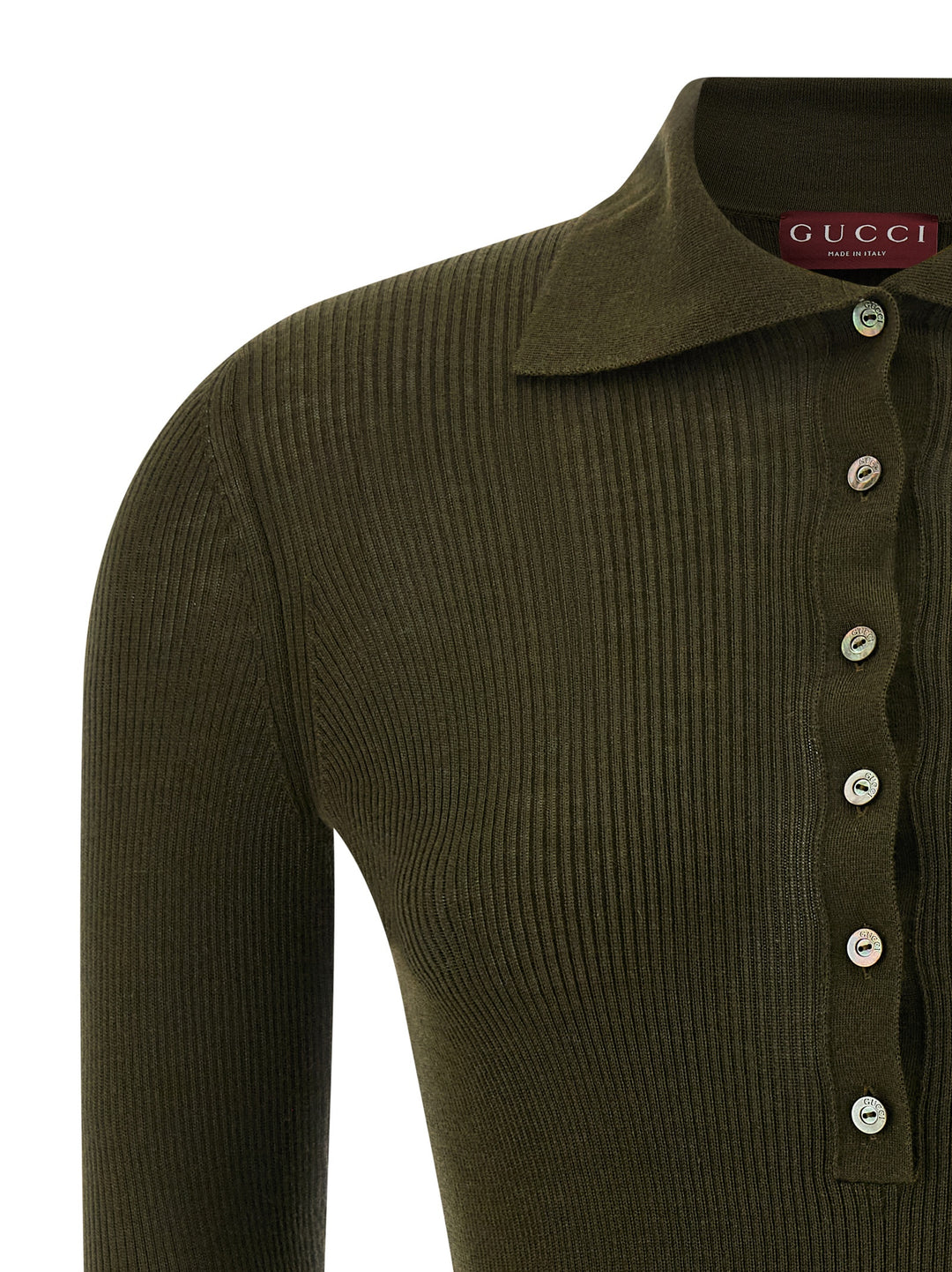 Gucci Nastro Web Polo - Verde | 2b115ae561d72827ebc6a8823a90ca08b5b144f8