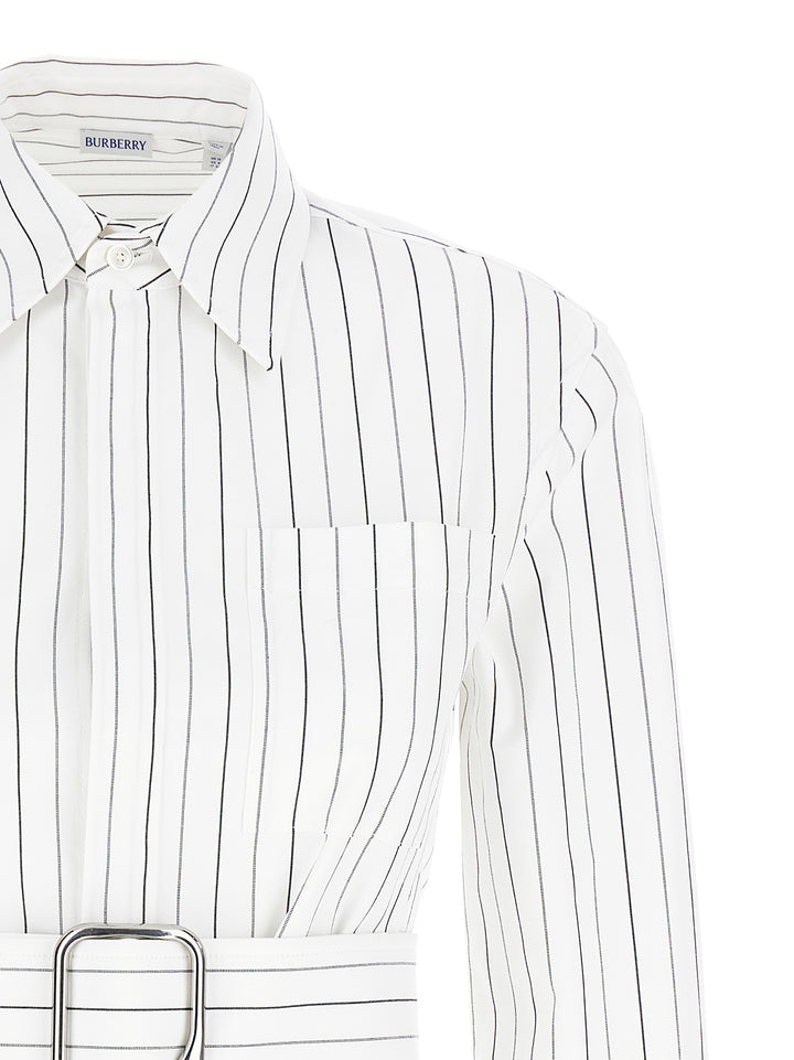 Burberry Striped Shirt Camicie - Bianco | 4bdc82bb193569fcf7aefd44b9ae73603a50e637