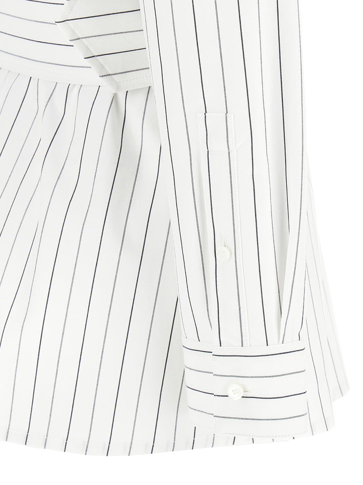 Burberry Striped Shirt Camicie - Bianco | 0152acb25d7441c2d3eb0d97feb924c504658af6