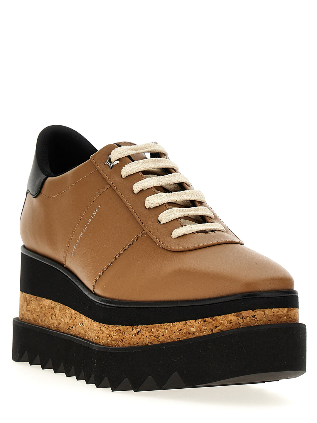 Stella Mccartney Sneak-Elyse Zeppe - Marrone | 1af2affaf4284008854dba89efa7cd05462cb4bc