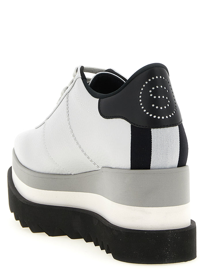 Stella Mccartney Sneakelyse Zeppe - Grigio | 8f70452c8158bbd1777a8e290a3ac8ebbebd47db