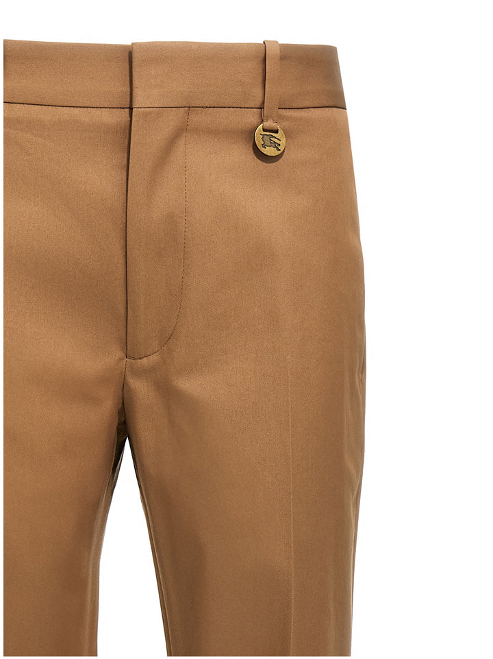 Burberry Straight Pantaloni - Beige | 35f75087da93a570f18570cedaf17a9655348df1