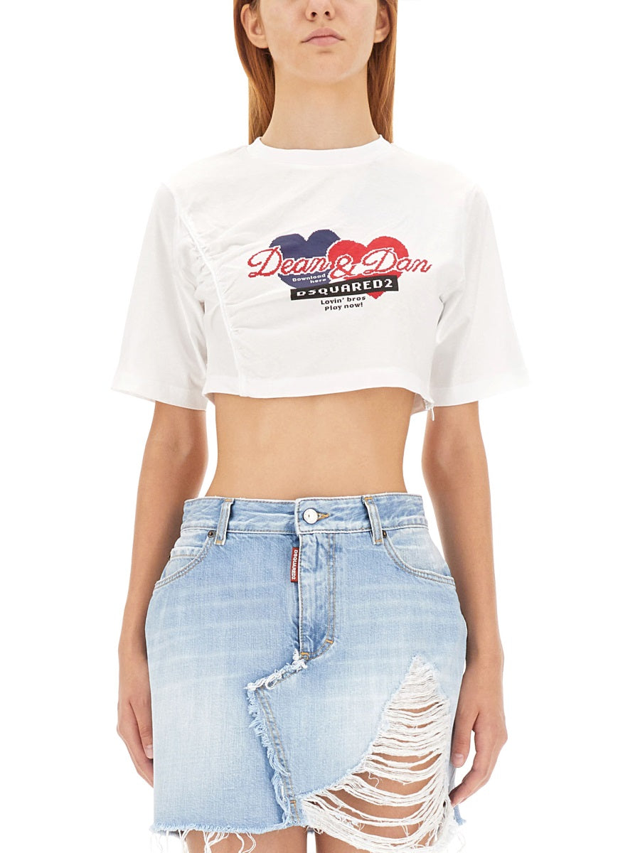 Dsquared2 T shirt - Bianco | Wanan Luxury