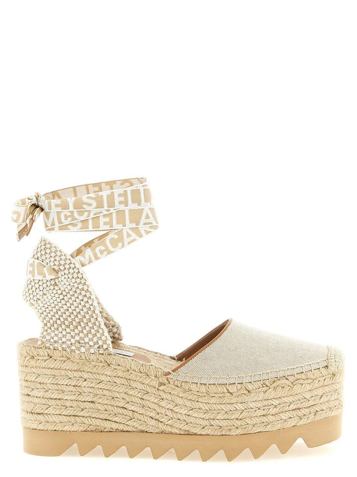 Stella Mccartney Gaia Zeppe - Beige | 99d39ab41f1ce406062e00b1a77af3bd9ca15f4f