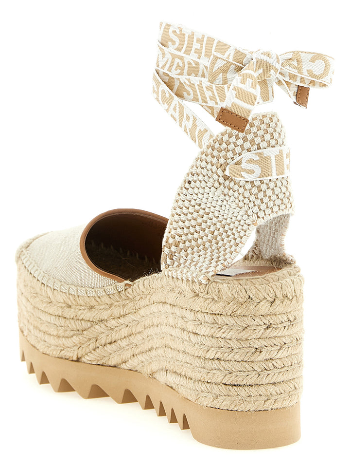 Stella Mccartney Gaia Zeppe - Beige | 1b414ff5273ec50797f0eb54ab8a63a9e835d8eb