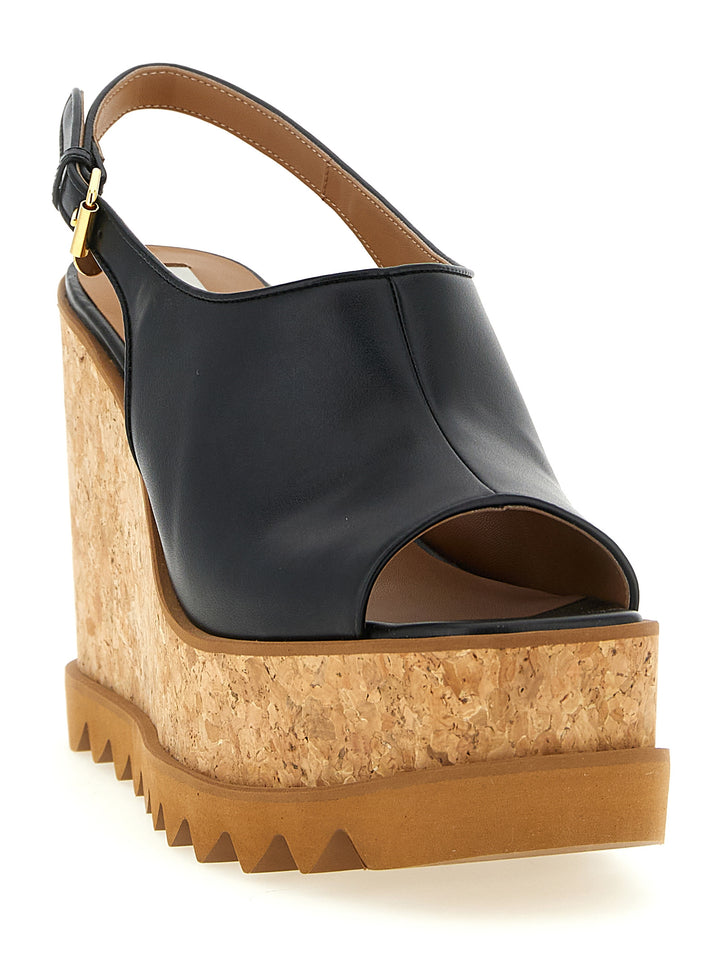 Stella Mccartney Sneak-Elyse Zeppe - Nero | 4f5751f20ea2a5f5e208ebcc88e6a39ced0212bb