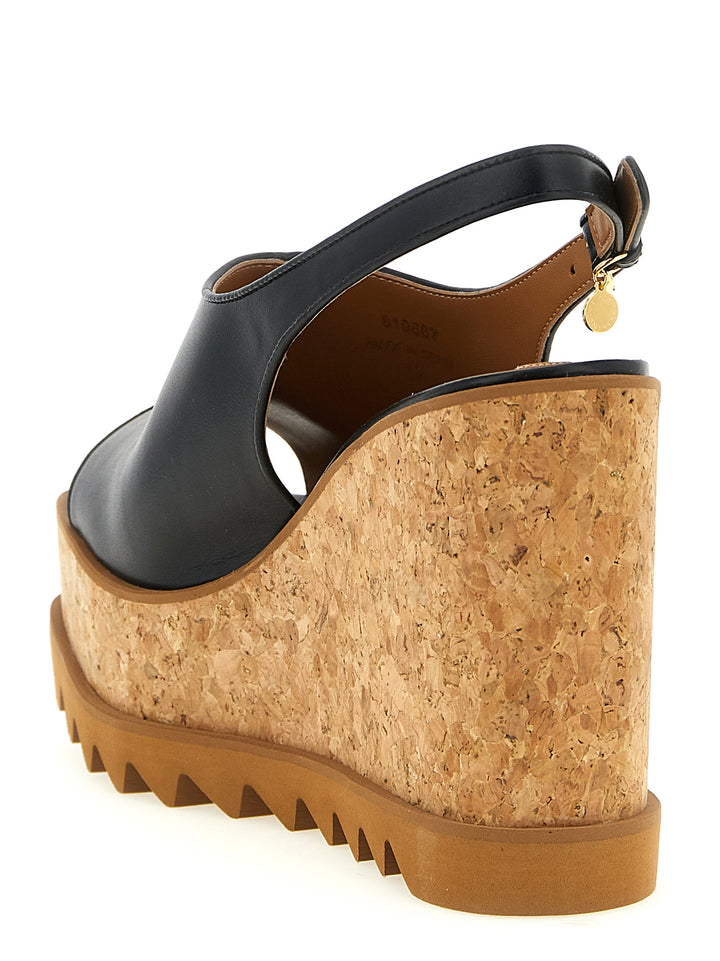 Stella Mccartney Sneak-Elyse Zeppe - Nero | 40e929313fc0ea3c298b6f9faed67f1c860c6db4