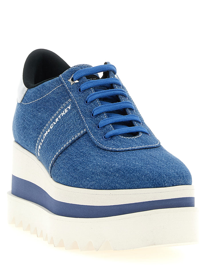 Stella Mccartney Sneakelyse Zeppe - Blu | 312fac53b086f2883a337a824a4300fb66c2f481