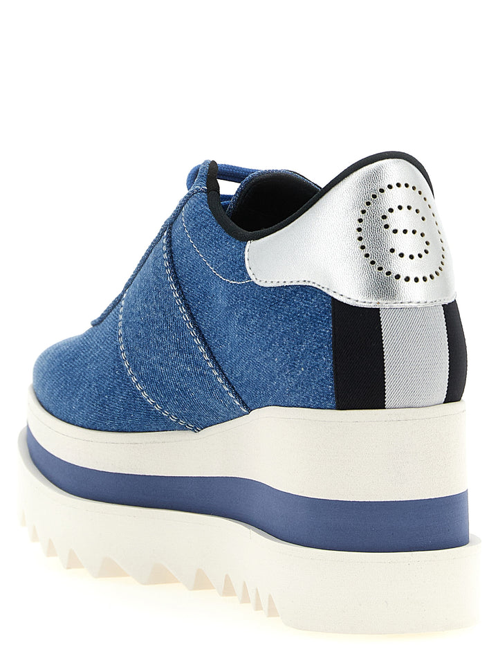 Stella Mccartney Sneakelyse Zeppe - Blu | ab9844255fc756f1f3158598dc03e94bd17025b1