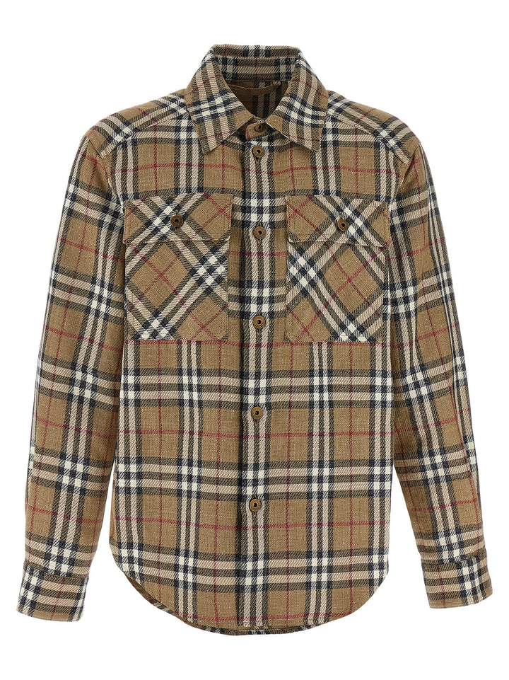 Burberry Double Face Shirt Camicie - Multicolor | 735dc269636434e6505a4775c79abdf7d360589e