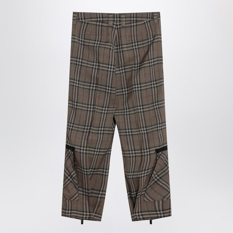 Burberry Pantaloni - Marrone | 47288e76c07f1c4934cab4b4d38013db2a62aa15