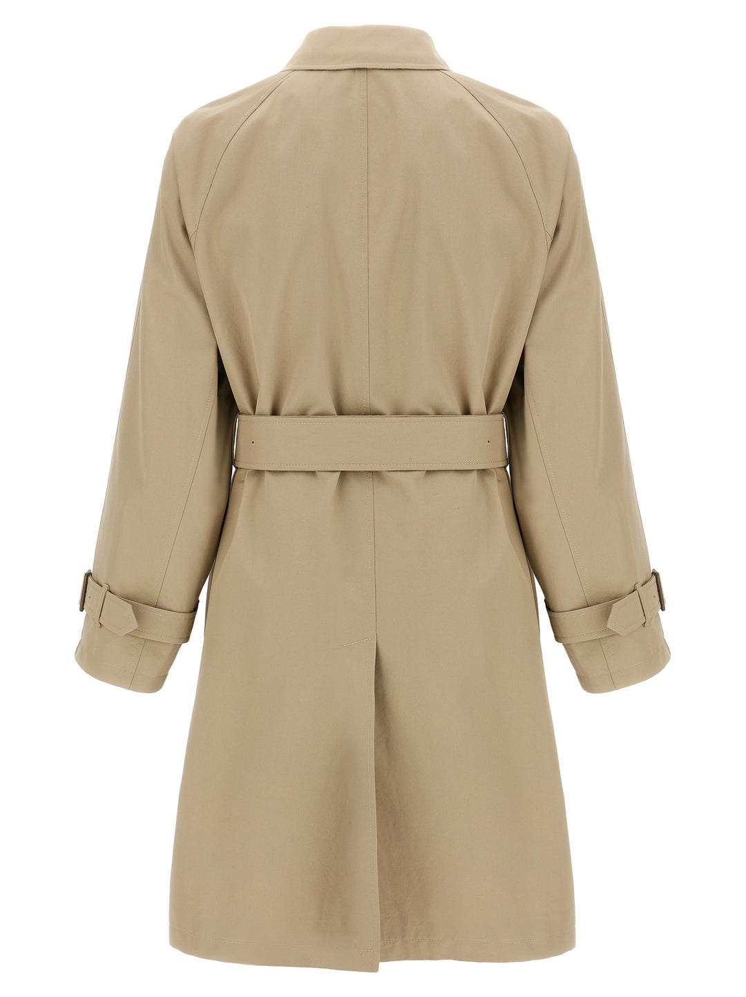 Burberry Car Coat Gabardine Trench e Impermeabili - Beige | e287b1e567d32cd116212cdf23fbf1dbf7ab8447