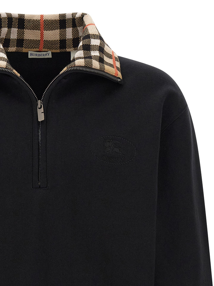 Burberry Check Felpe - Nero | ce5e15e0c84c46b98c327007d7906425f6ce84fd