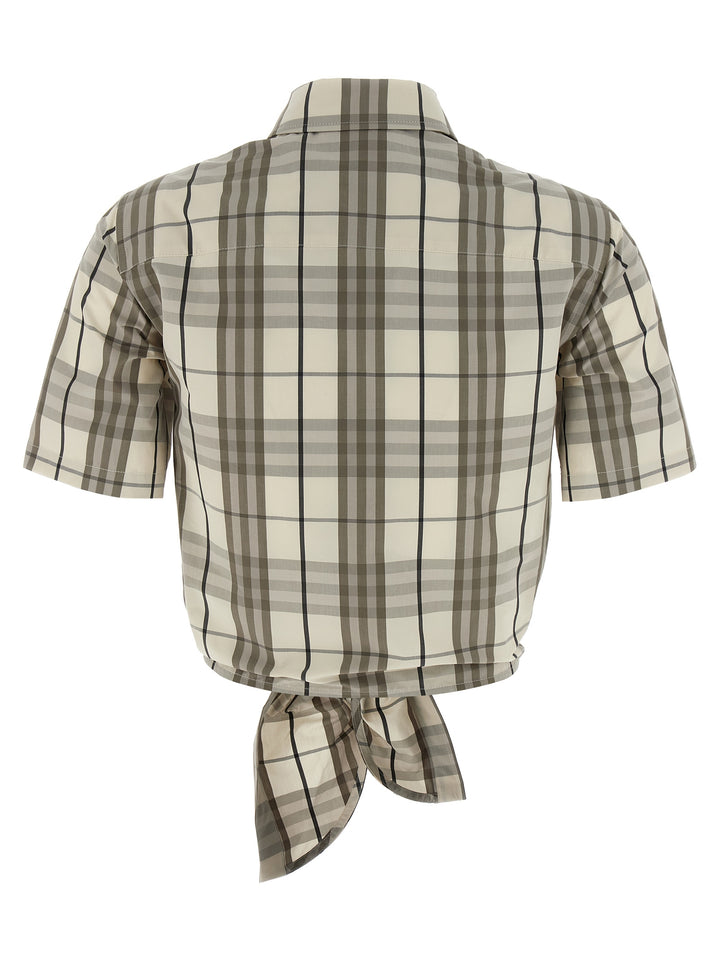 Burberry Cropped Shirt Camicie - Multicolor | d4cfc50c20ee704f65a2447bbf895df43f35a1cb