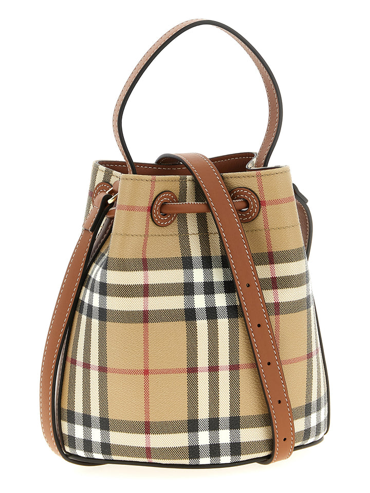 Burberry Check Bucket Bag Borse a Tracolla - Multicolor | fa7ae5705756bb378cfb52927465231e5cc191b9