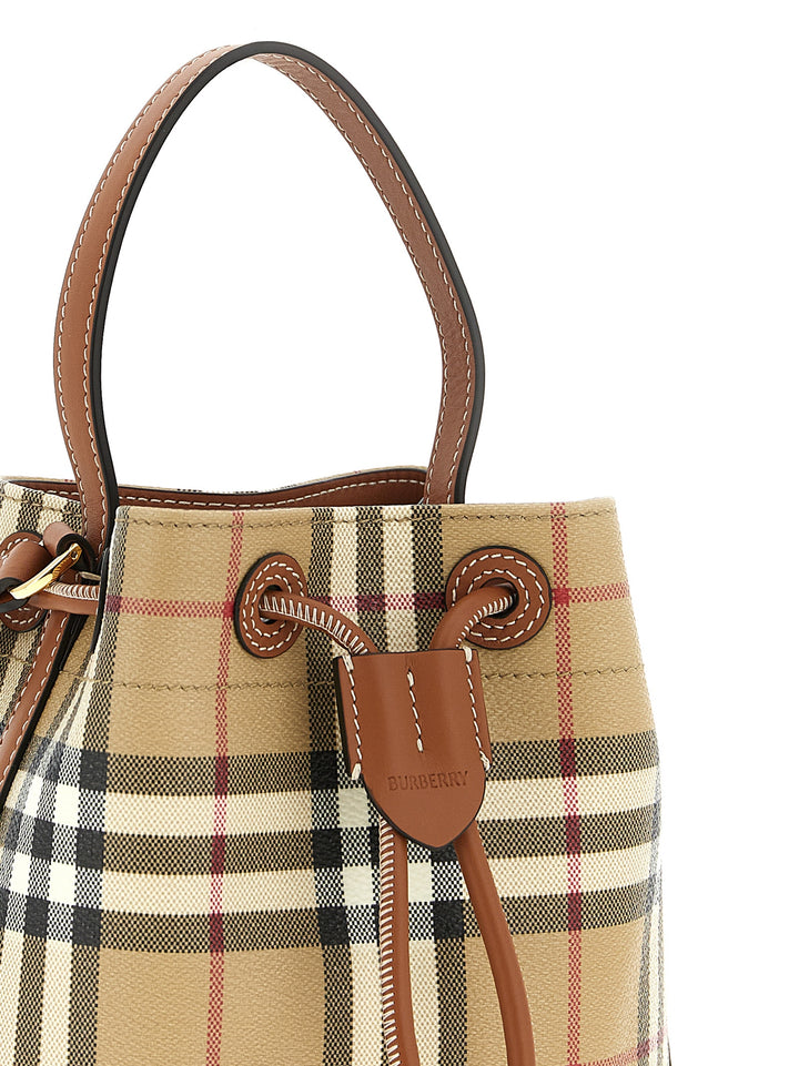 Burberry Check Bucket Bag Borse a Tracolla - Multicolor | a0915a791c4b2aee538682ac4dfcbd2dd7b6f00a
