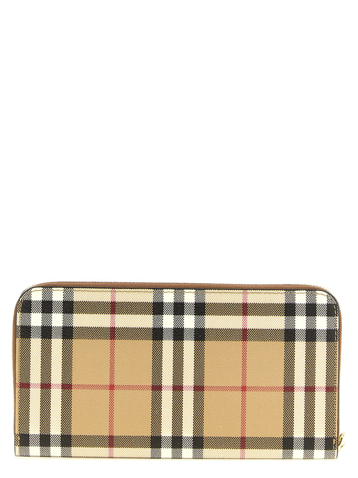 Burberry Elmore Portafogli - Beige | 766d6f3b3e39229fcd47a5ba164246656c302660