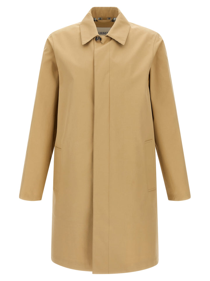 Burberry York Trench e Impermeabili - Beige | 65c637bcaf788f17bdf766f3f5451c272366c886